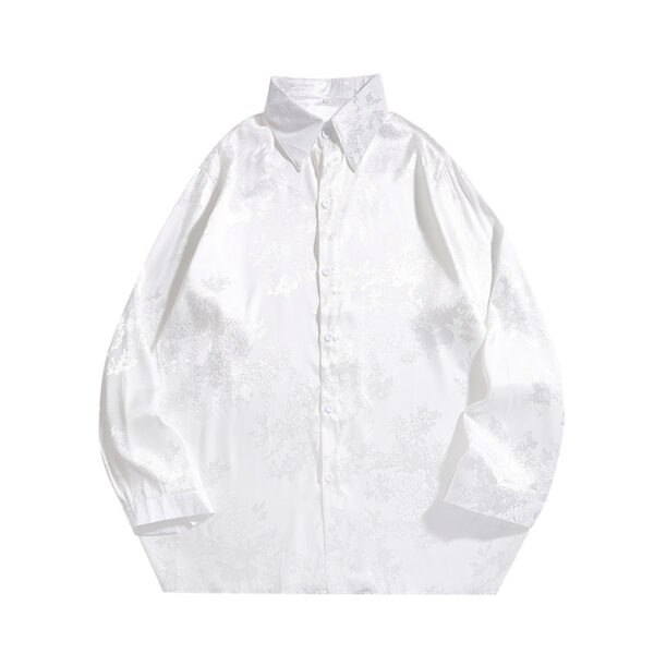 Kemeja Pria - Anyday Long Sleeve Shirt - White