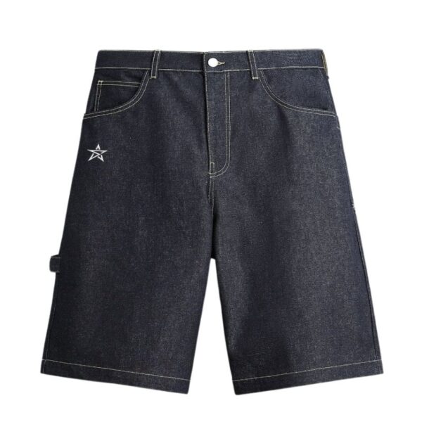 Celana Pendek Skater Denim Jorts - Black